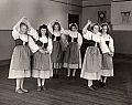 Italian dance students 1939