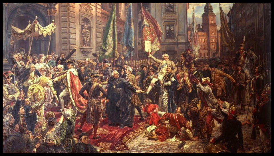 Opis Obrazu Konstytucja 3 Maja Dokumenty dotyczące historii Polski
