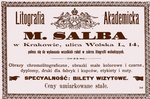 Józefa Czecha Kalendarz Krakowski na rok 1895. [R. 64]