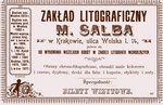 Józefa Czecha Kalendarz Krakowski na rok 1900. [R. 69]
