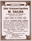 Józefa Czecha Kalendarz Krakowski na rok 1904. [R. 73]